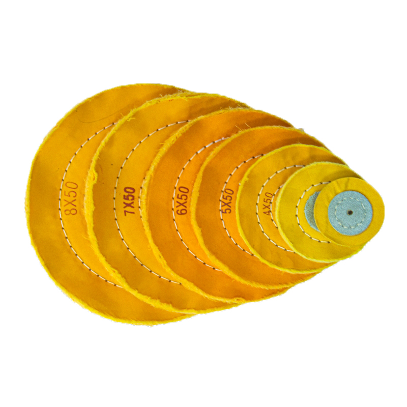 Yellow Jewelry Cotton Wheel