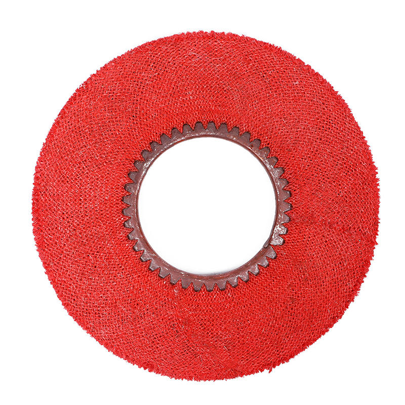 Red Flat Sisal Wheel