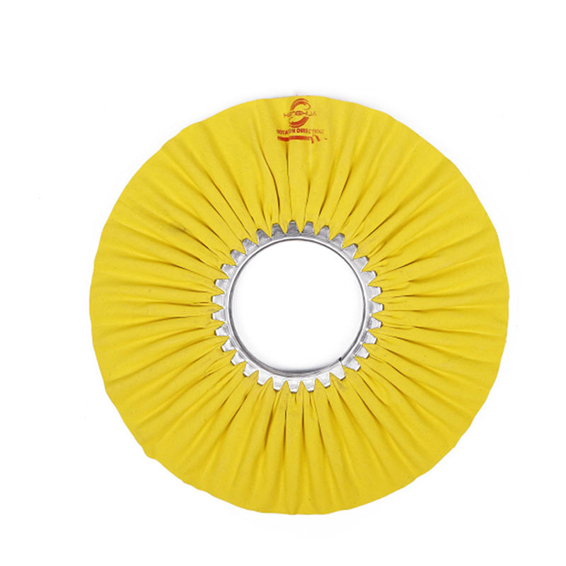 Yellow Hardened Cloth Wheel For Aluminum