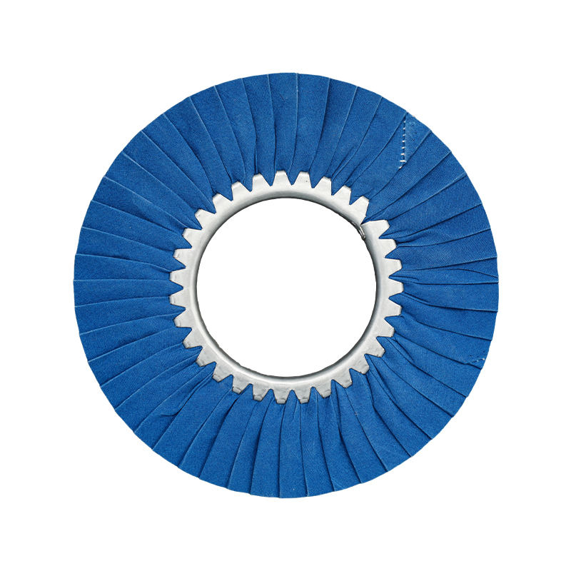 Blue Hardened Folding Cloth Wheel For Stainless Steel