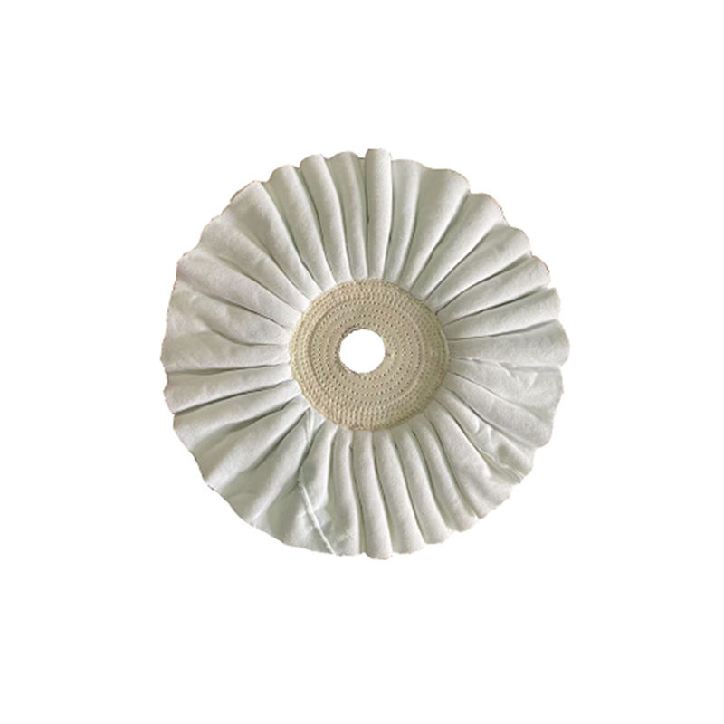 White Soft Flannel Cloth Buffing Wheels