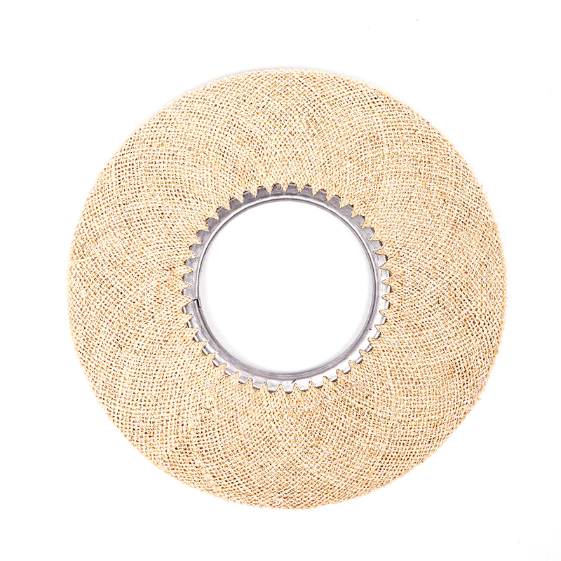 White Flat Sisal Wheel
